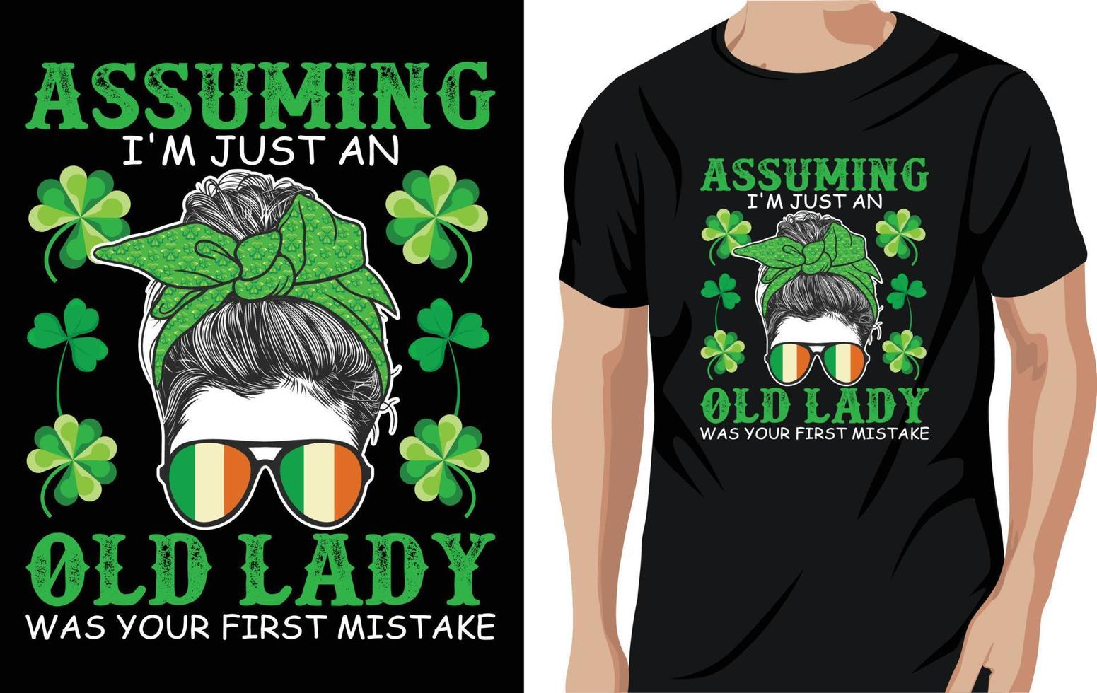 St. Patrick's day t-shirt design vector