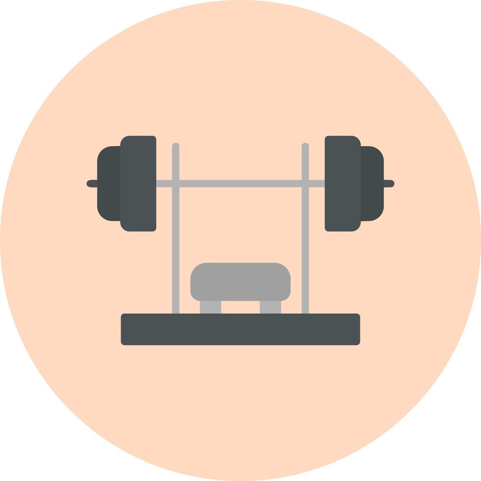 Bench Press Vector Icon