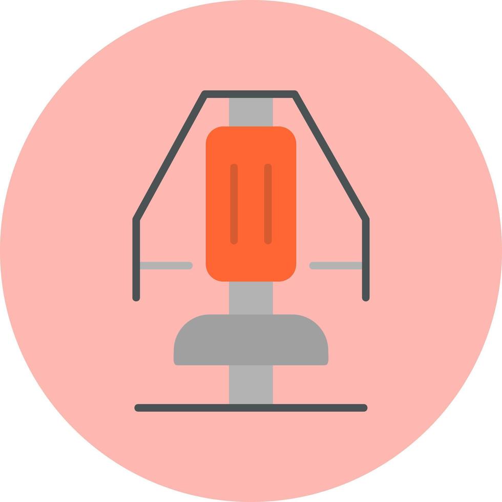 Chest Press Vector Icon