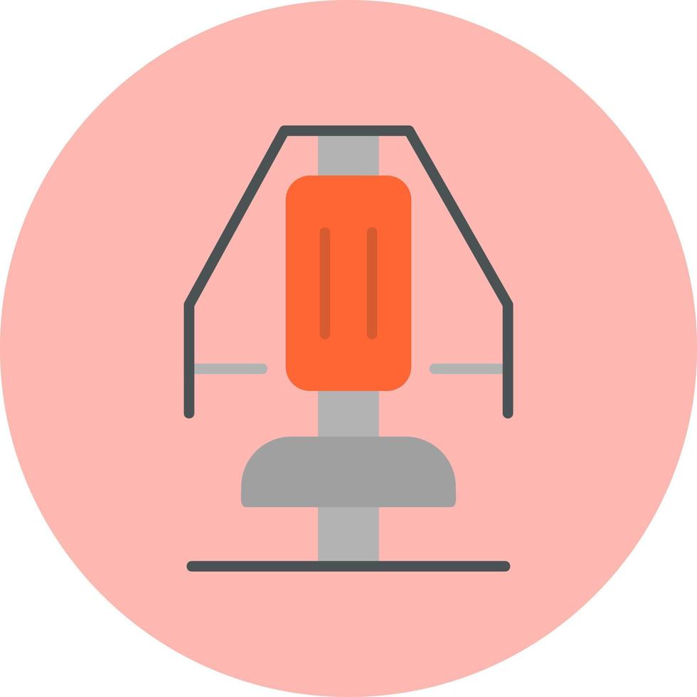 Chest Press Vector Icon