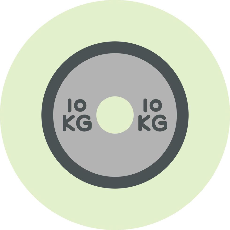 Weight Plates Vector Icon