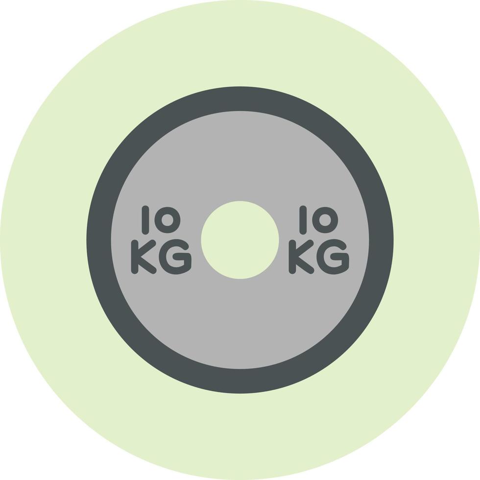 Weight Plates Vector Icon