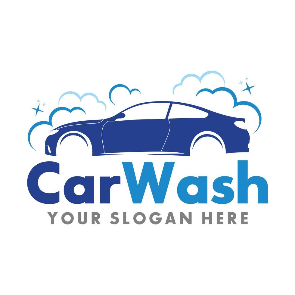 Car wash Logo. Auto Spa Logo Inspiration Vector