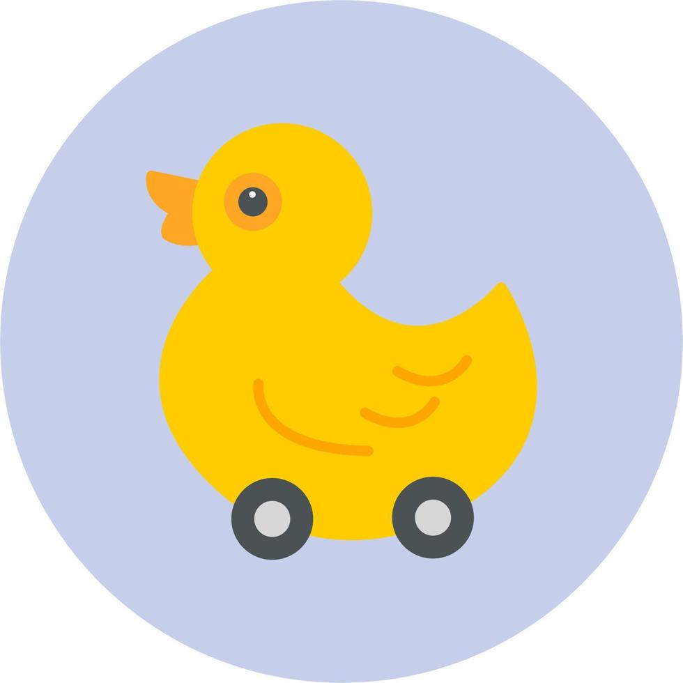 Duck toy Vector Icon