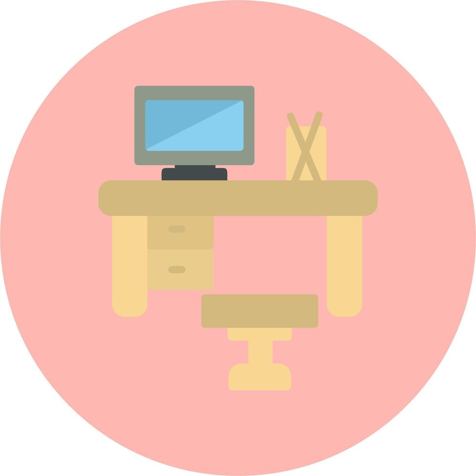 Workplace Vector Icon