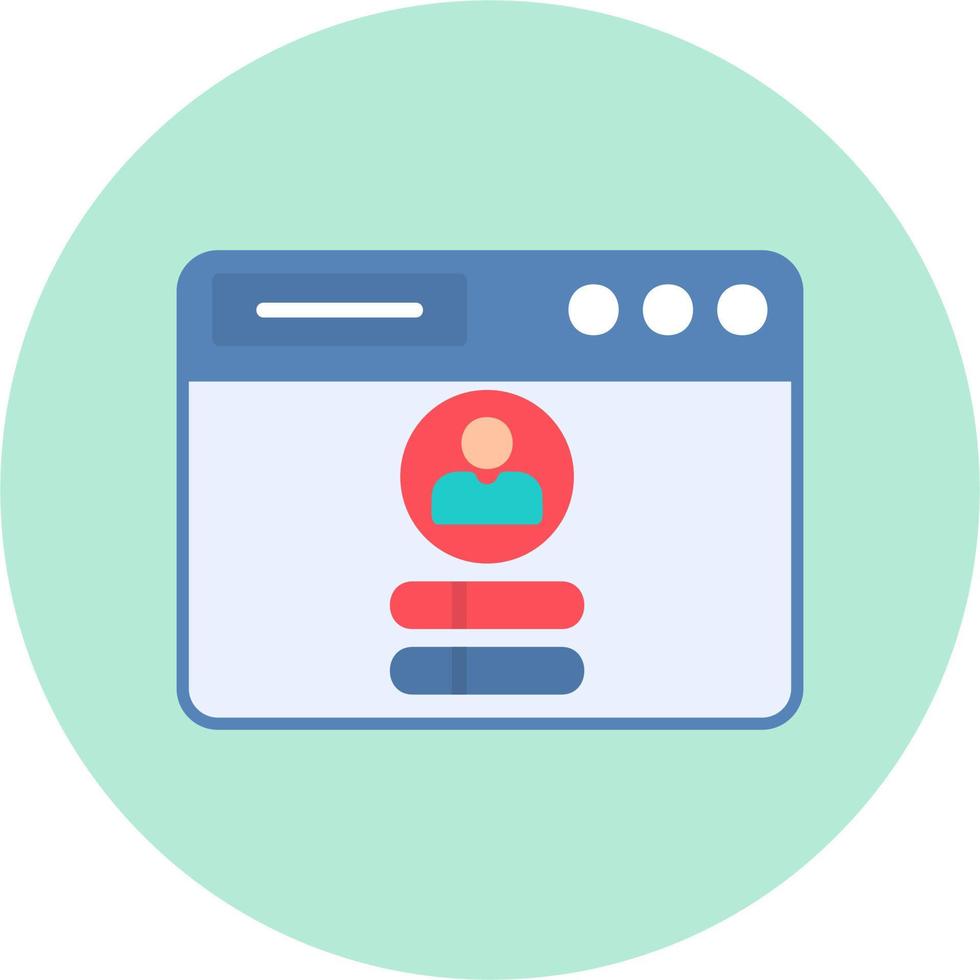 Log In Vector Icon
