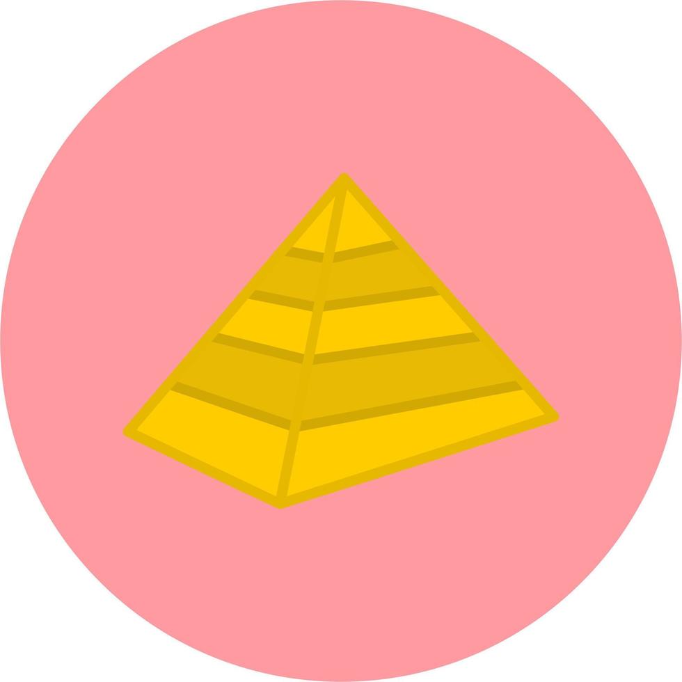 Pyramid Vector Icon