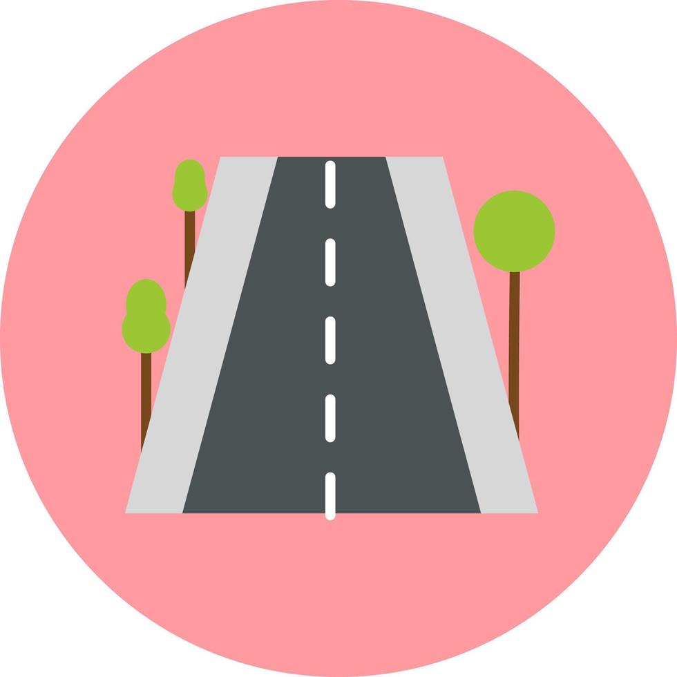 Highway Vector Icon
