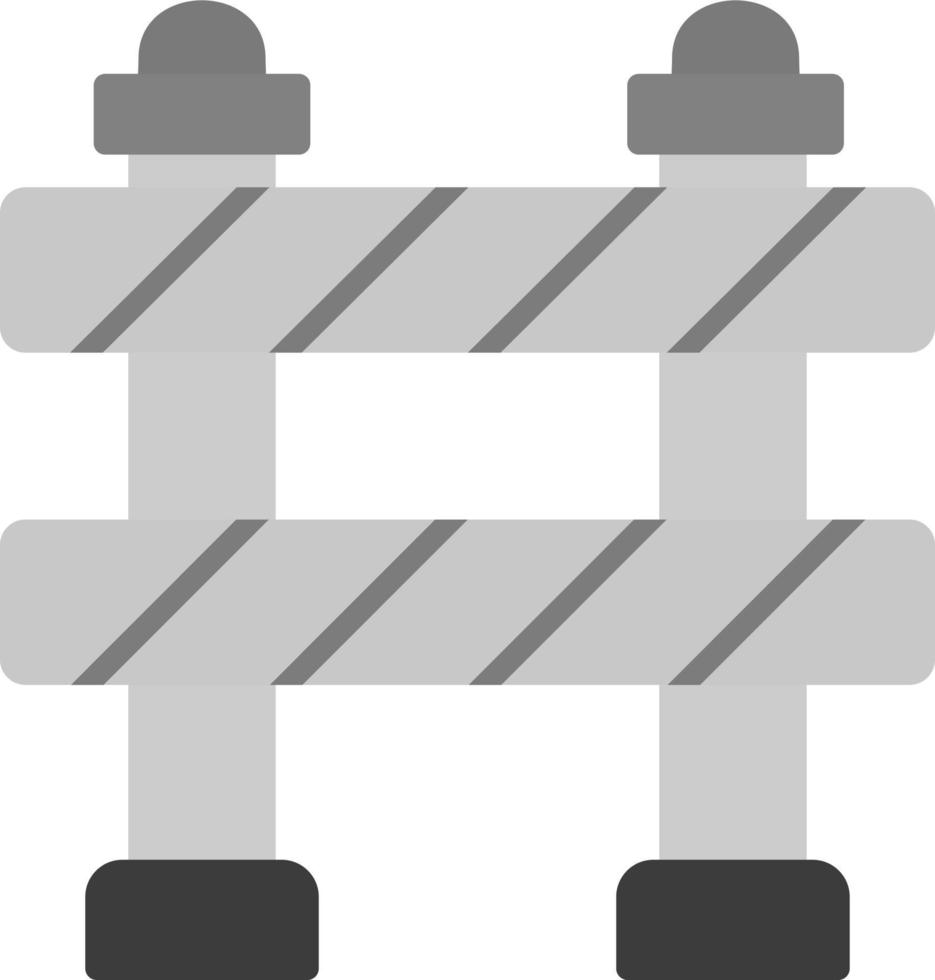 Traffic Barrier Vector Icon