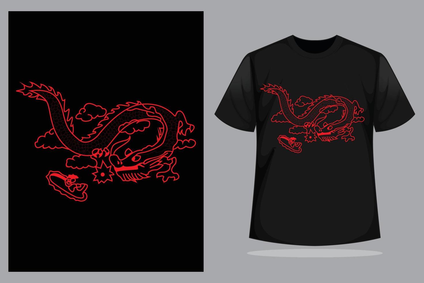 vector illustration of a cool t-shirt design, suitable for your business t-shirt design