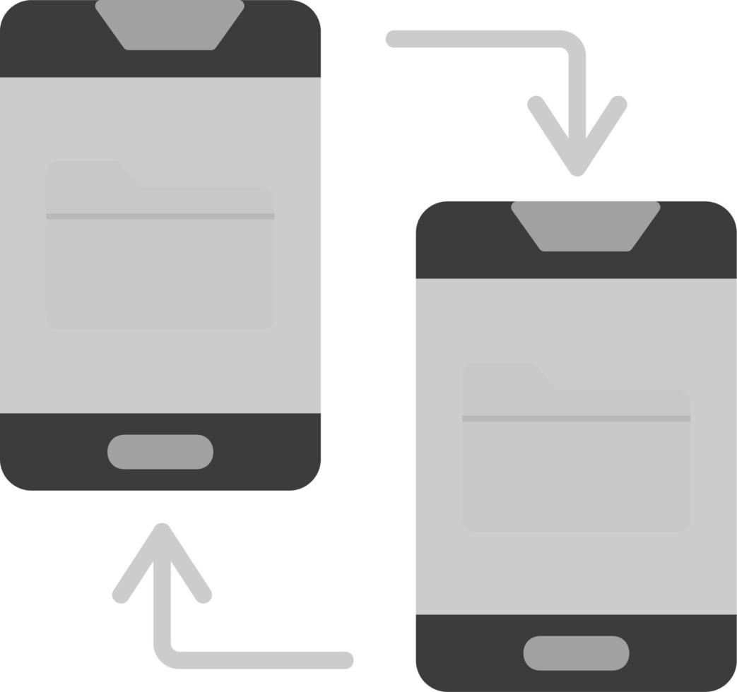 File Transfer Vector Icon