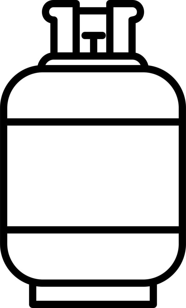 Gas Cylinder Vector Icon