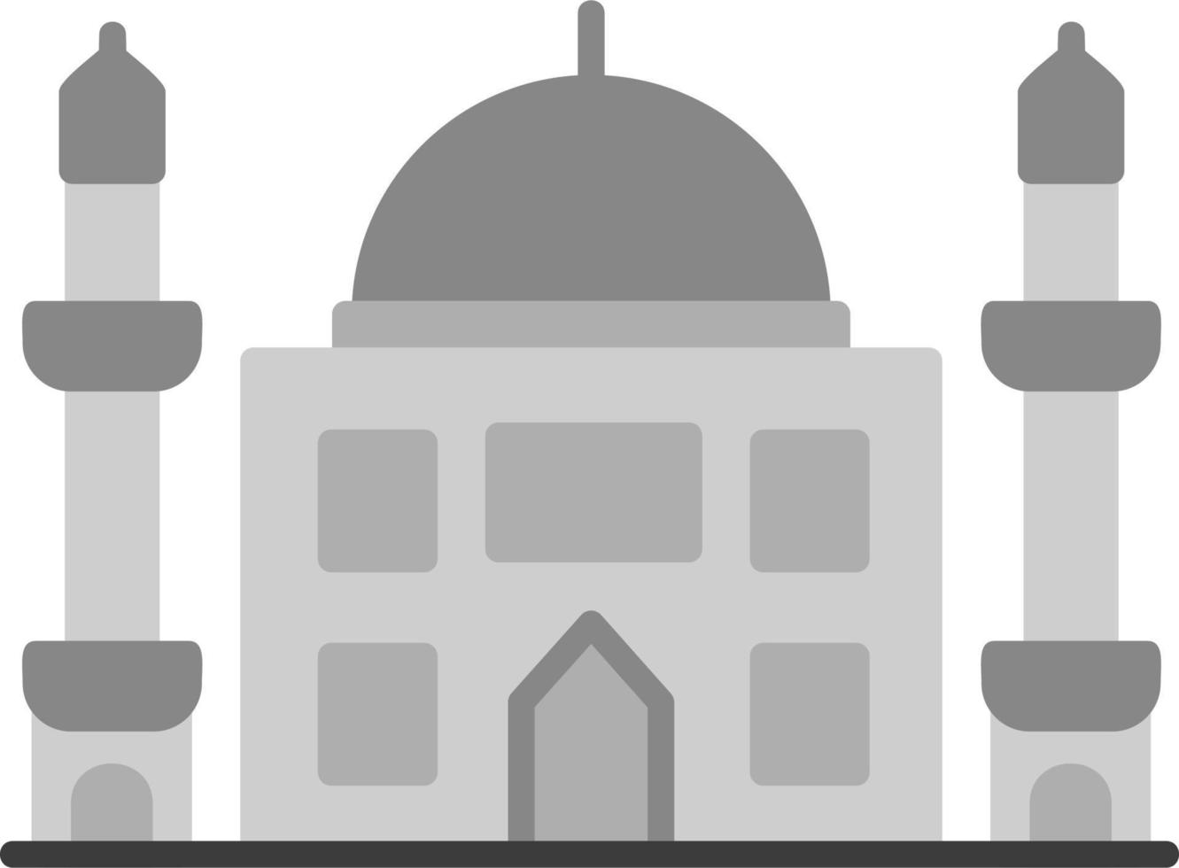 icono de vector de mezquita