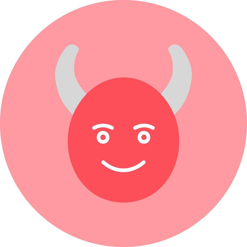 icono de vector de diablo