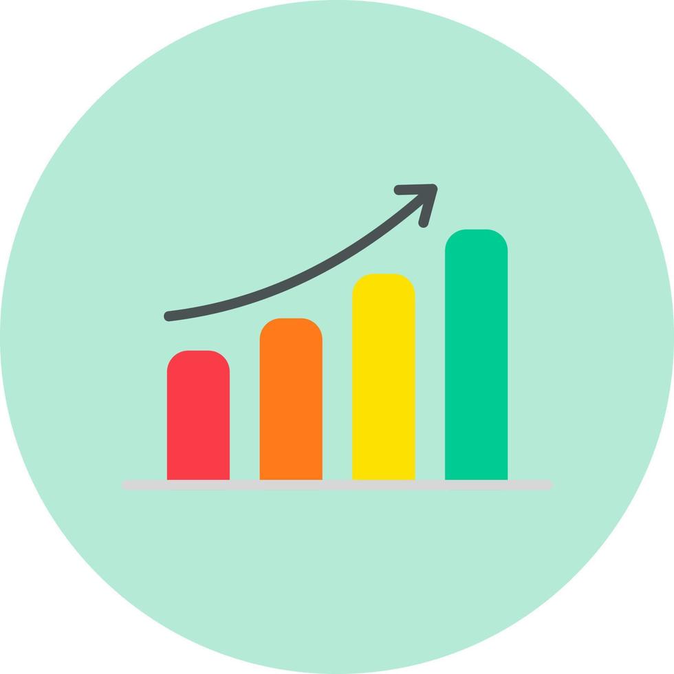 Bar Chart Vector Icon