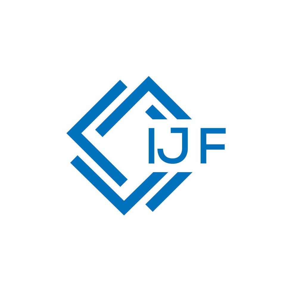 jf letra logo diseño en blanco antecedentes. jf creativo circulo letra logo concepto. jf letra diseño. vector