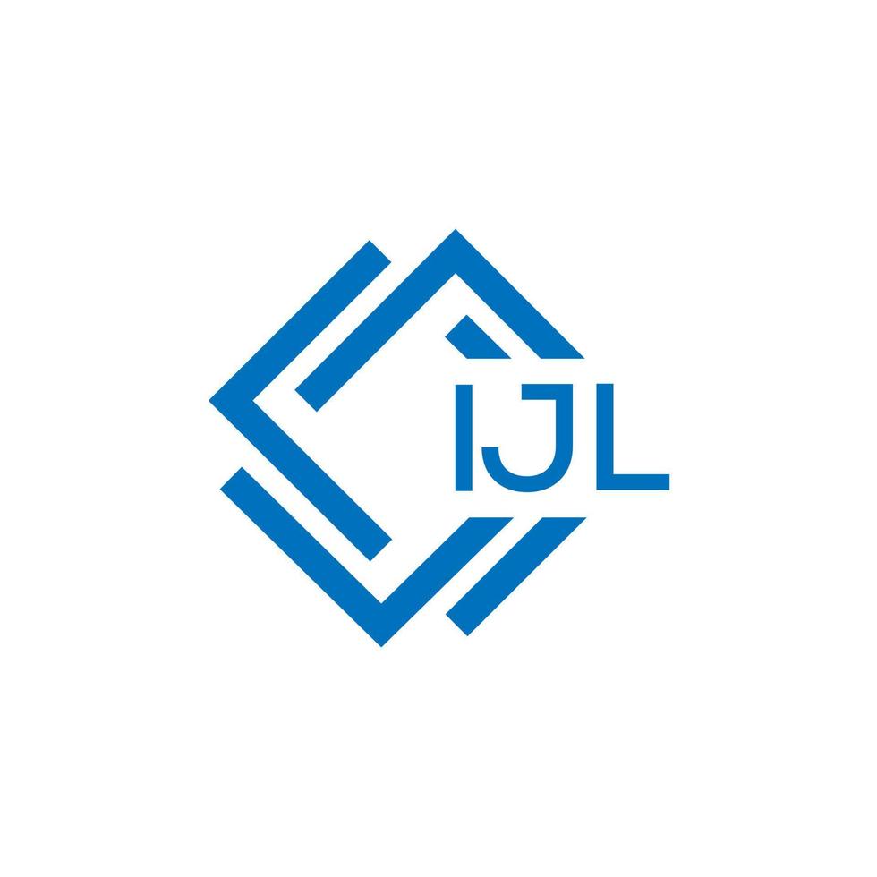ijl letra logo diseño en blanco antecedentes. ijl creativo circulo letra logo concepto. ijl letra diseño. vector