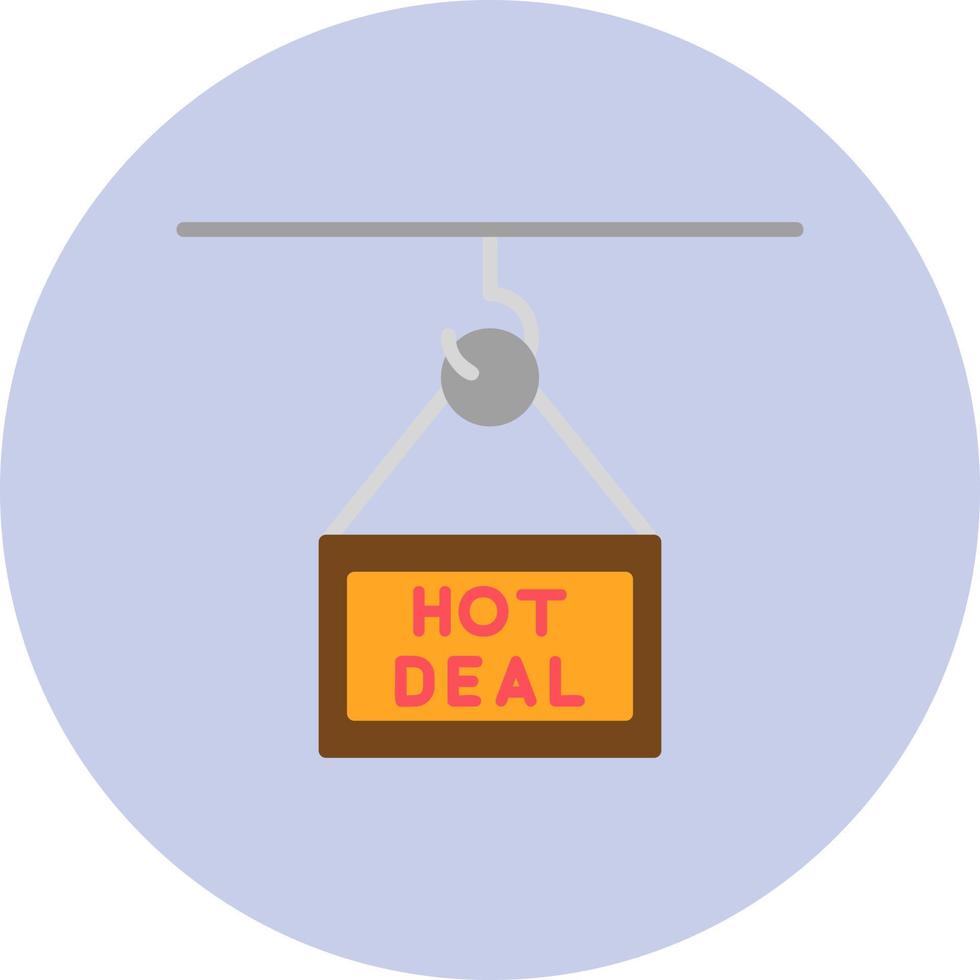 Hot Deal Vector Icon