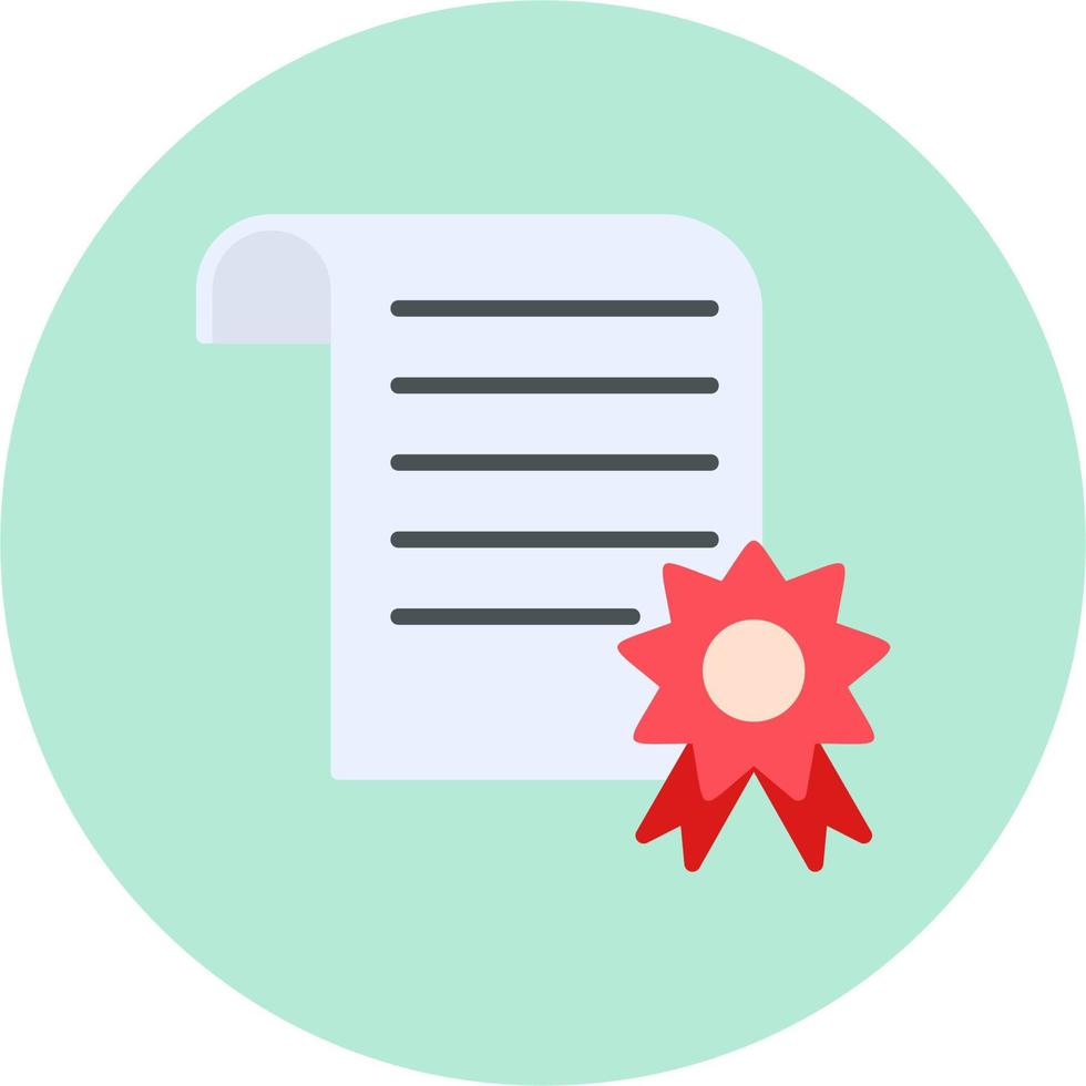 Diploma Vector Icon