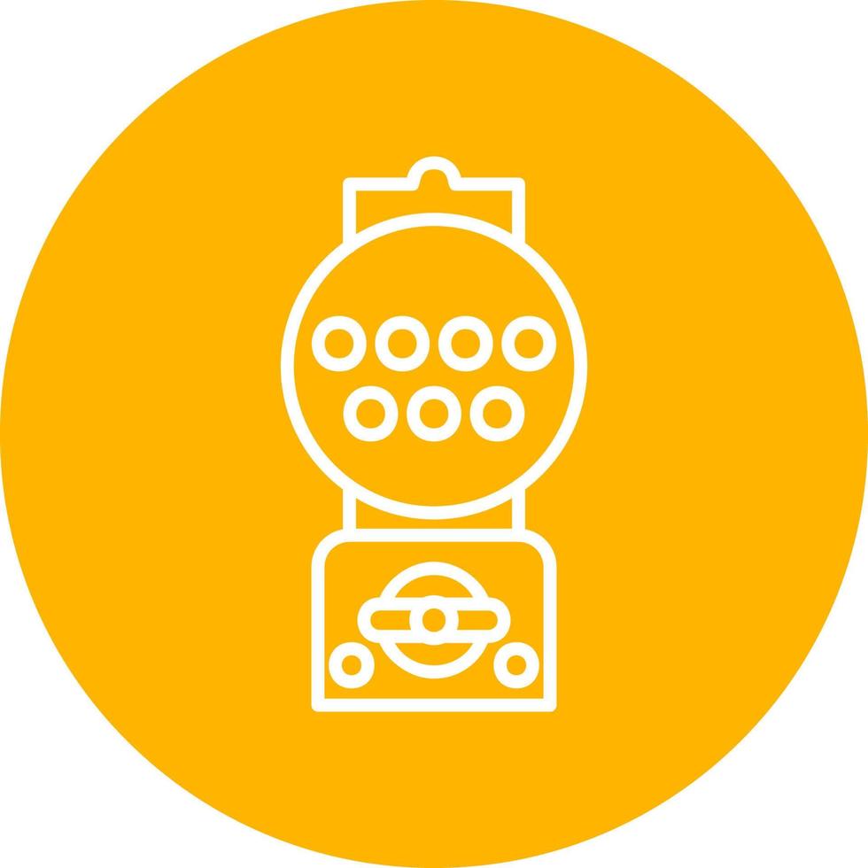 Gumball Machine Vector Icon