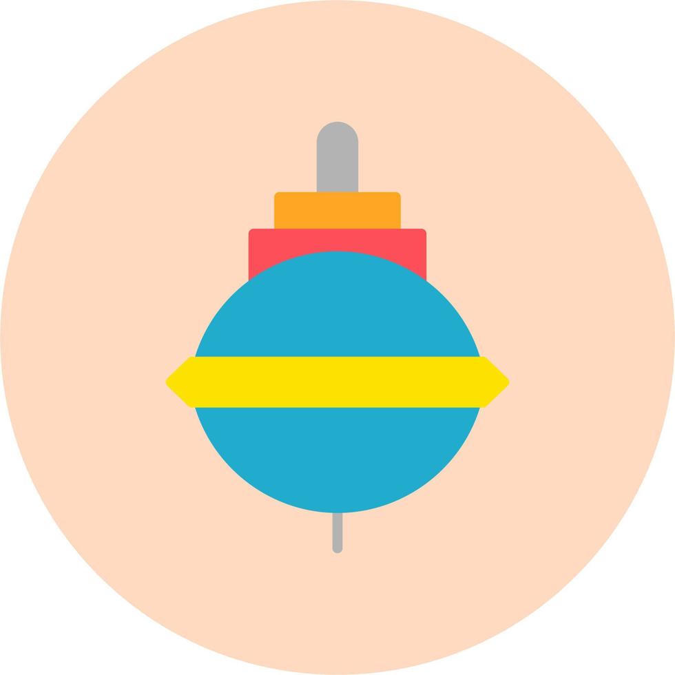 Spinning Top Vector Icon