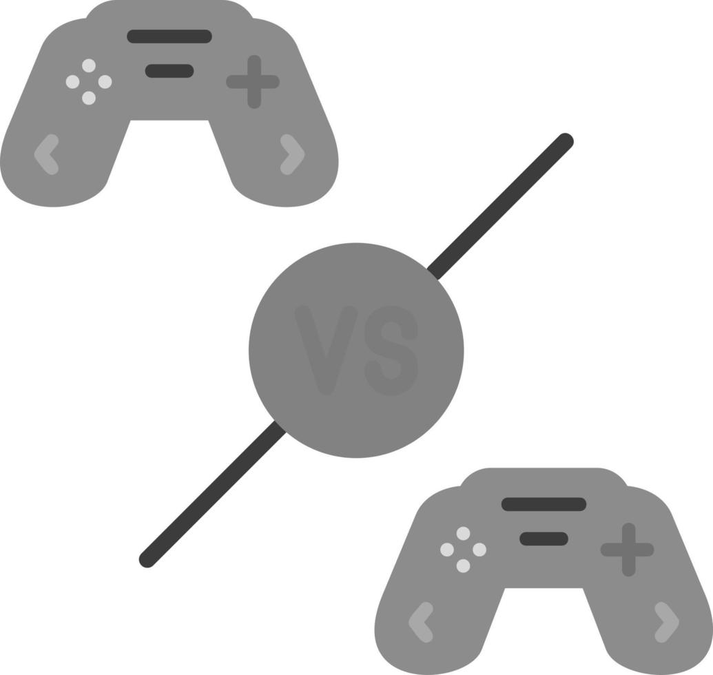 Player VS Player Vector Icon