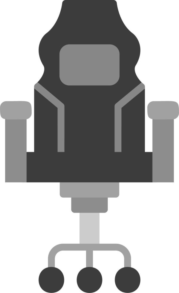 icono de vector de silla de juego