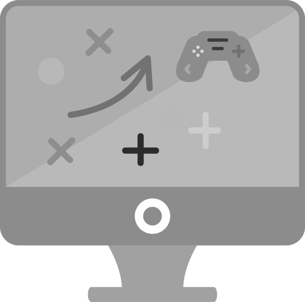 juego plan vector icono