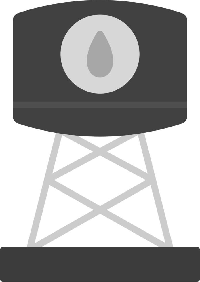 Water Tank Vector Icon