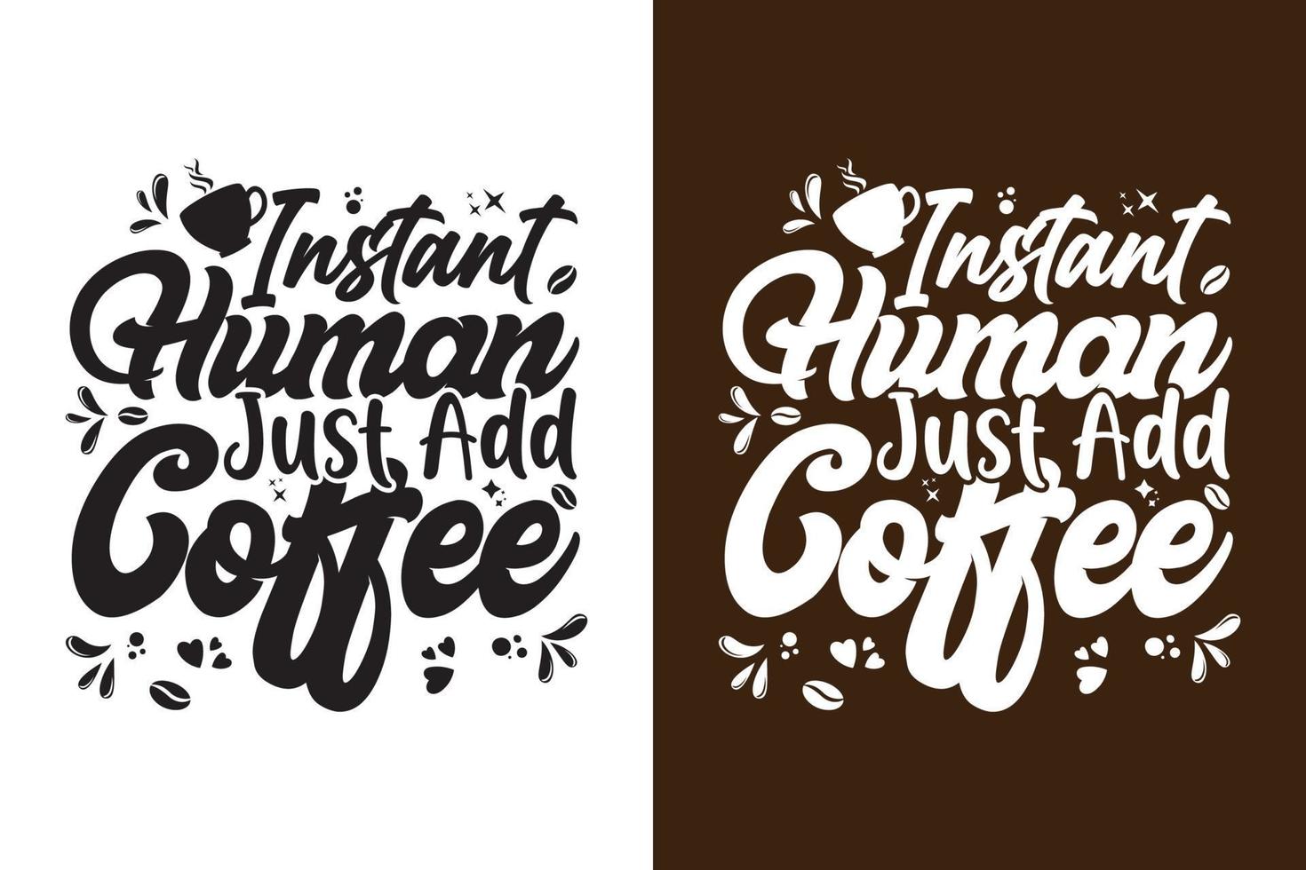 Coffee Lover SVG Design vector