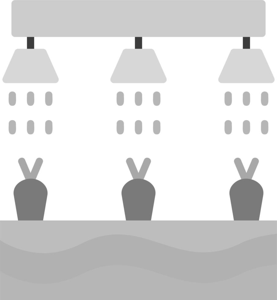 Sprinklers Carrots Vector Icon