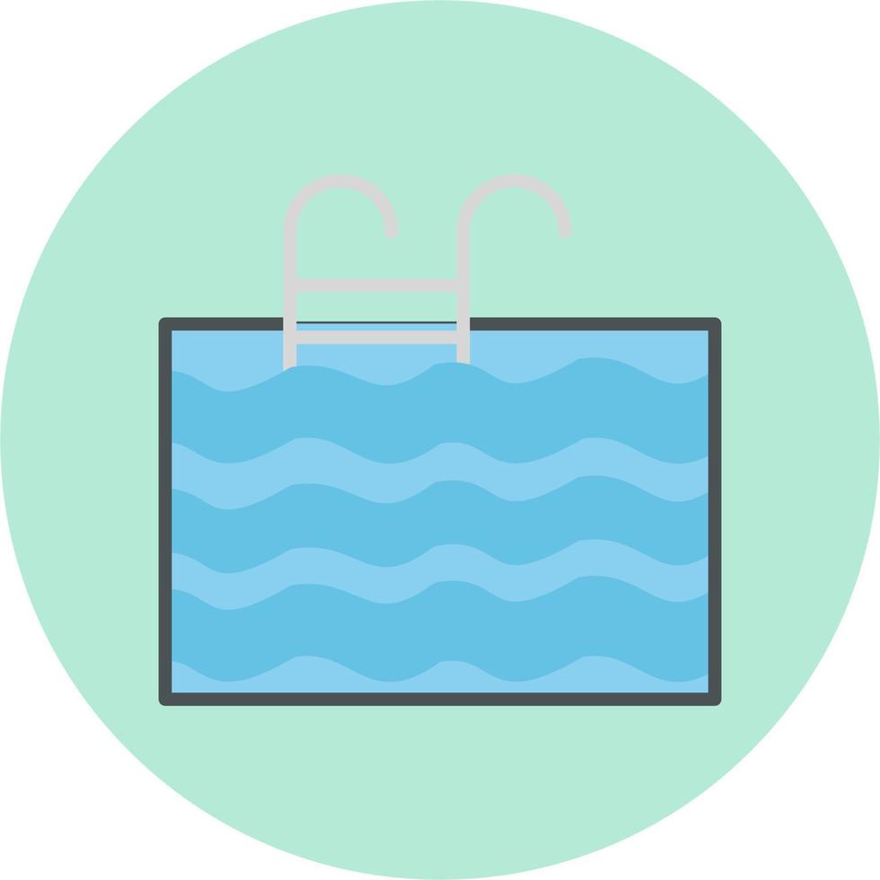 Swimming Pool Vector Icon