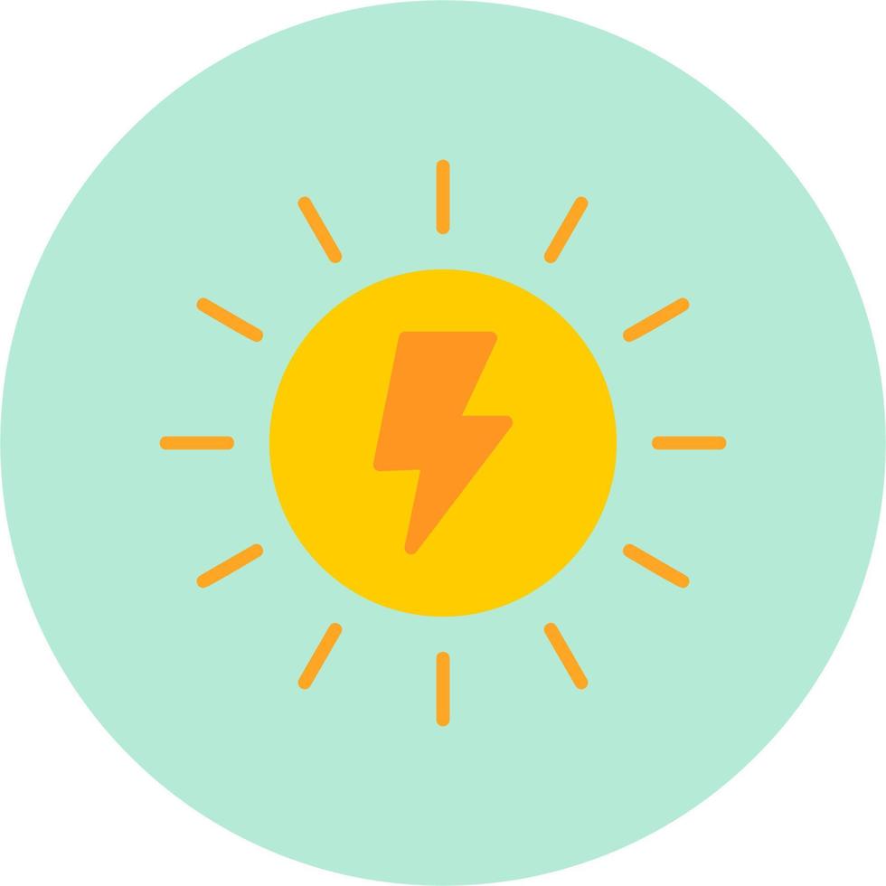 Solar Power Vector Icon