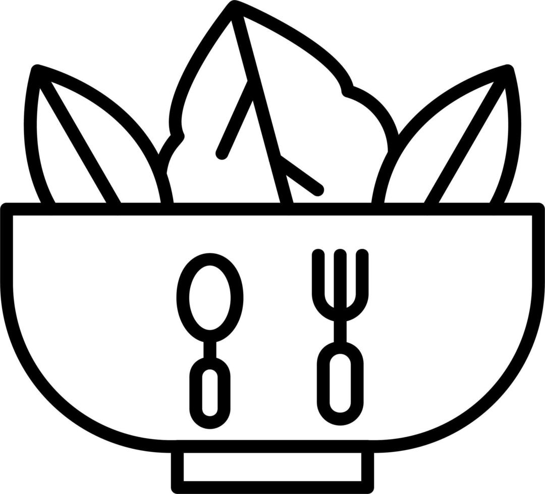 Organic Food Vector Icon