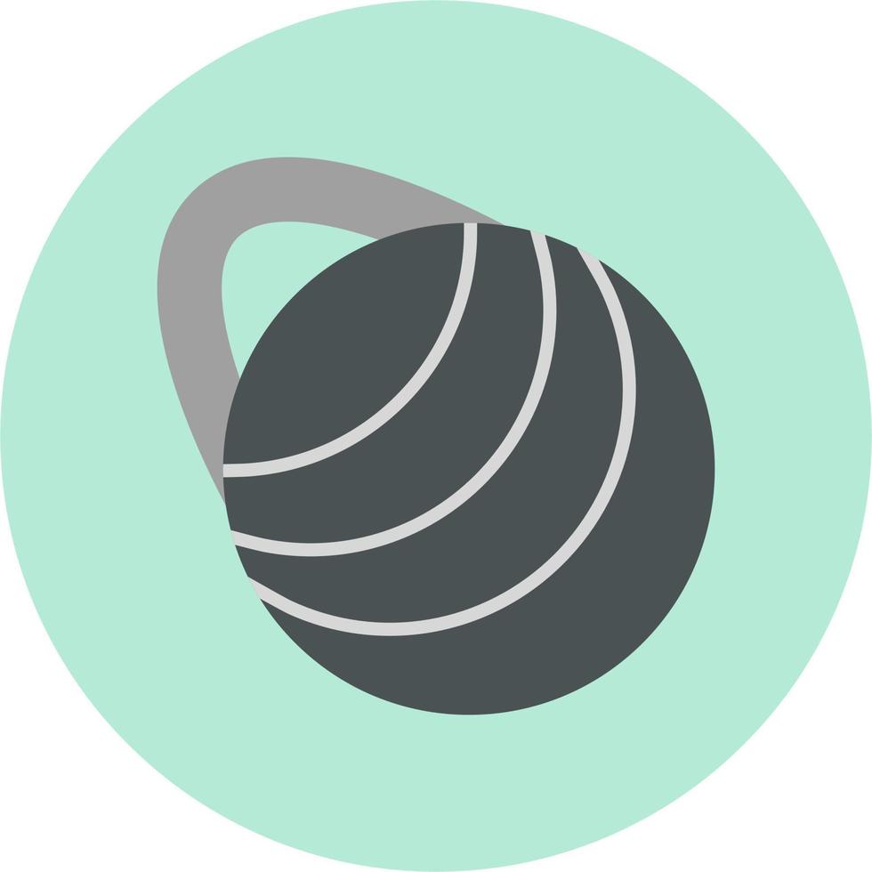 Gym Ball Vector Icon