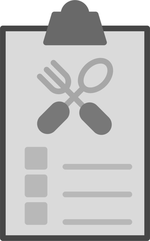Food Report Vector Icon
