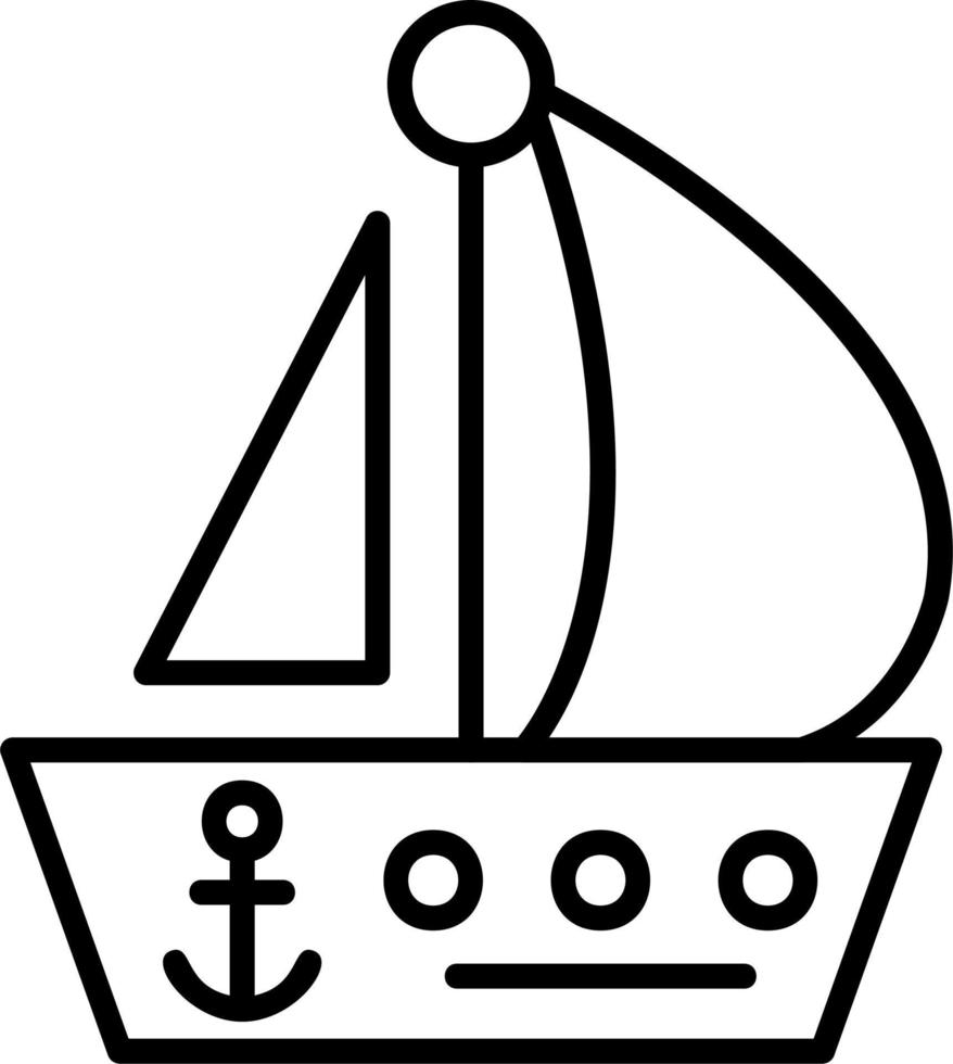 Sailing Vector Icon