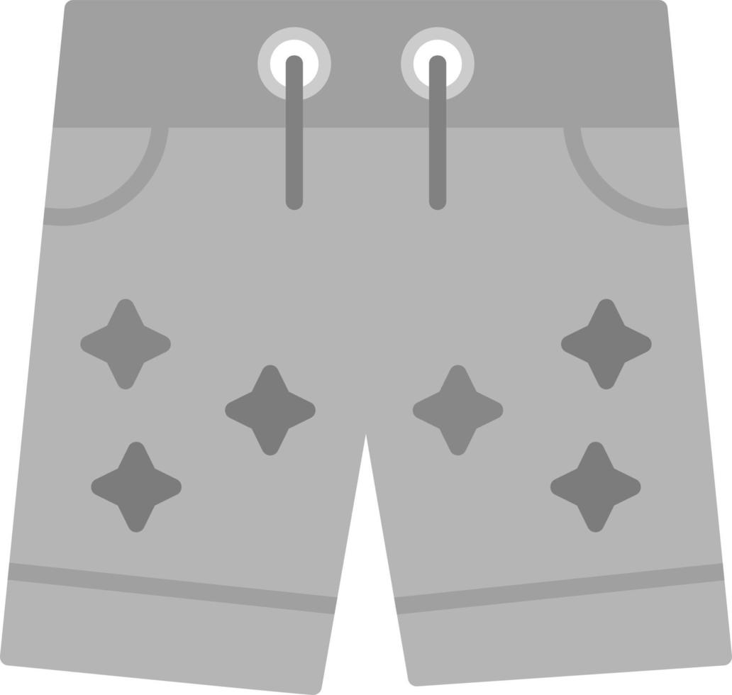 icono de vector de pantalones cortos de natación