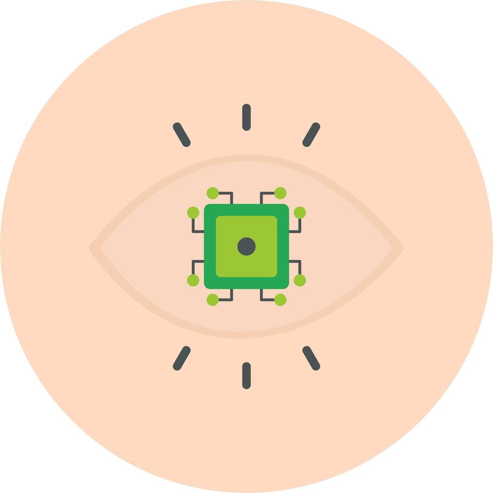 Bionic contact Vector Icon
