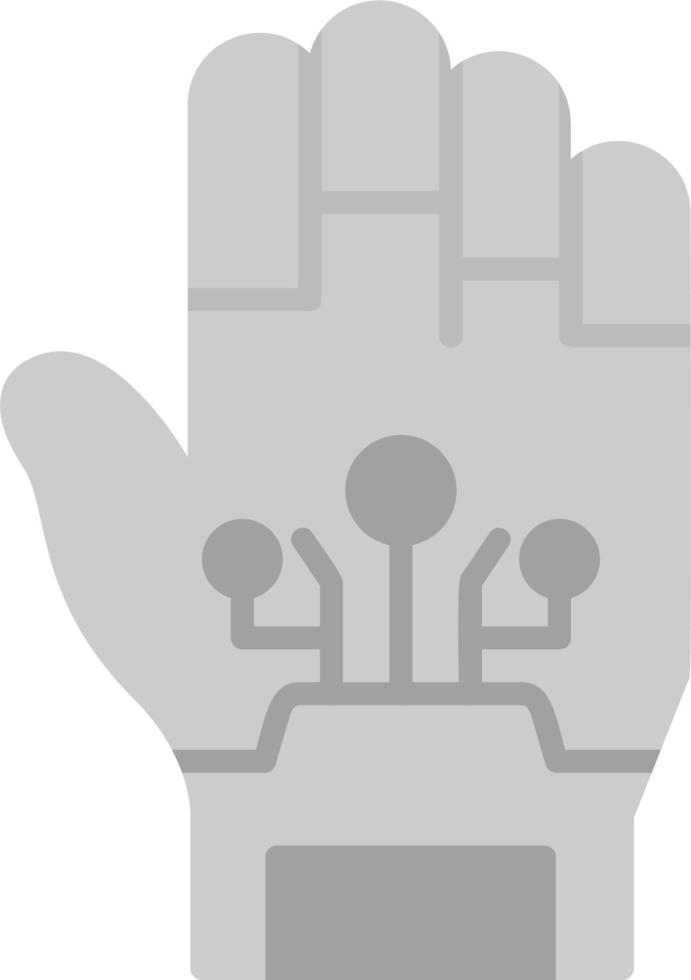 Robotic Hand Vector Icon