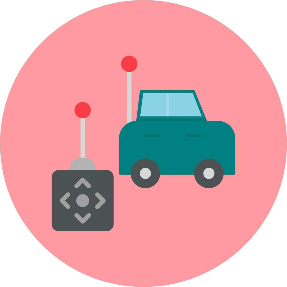 Remote Car Vector Icon