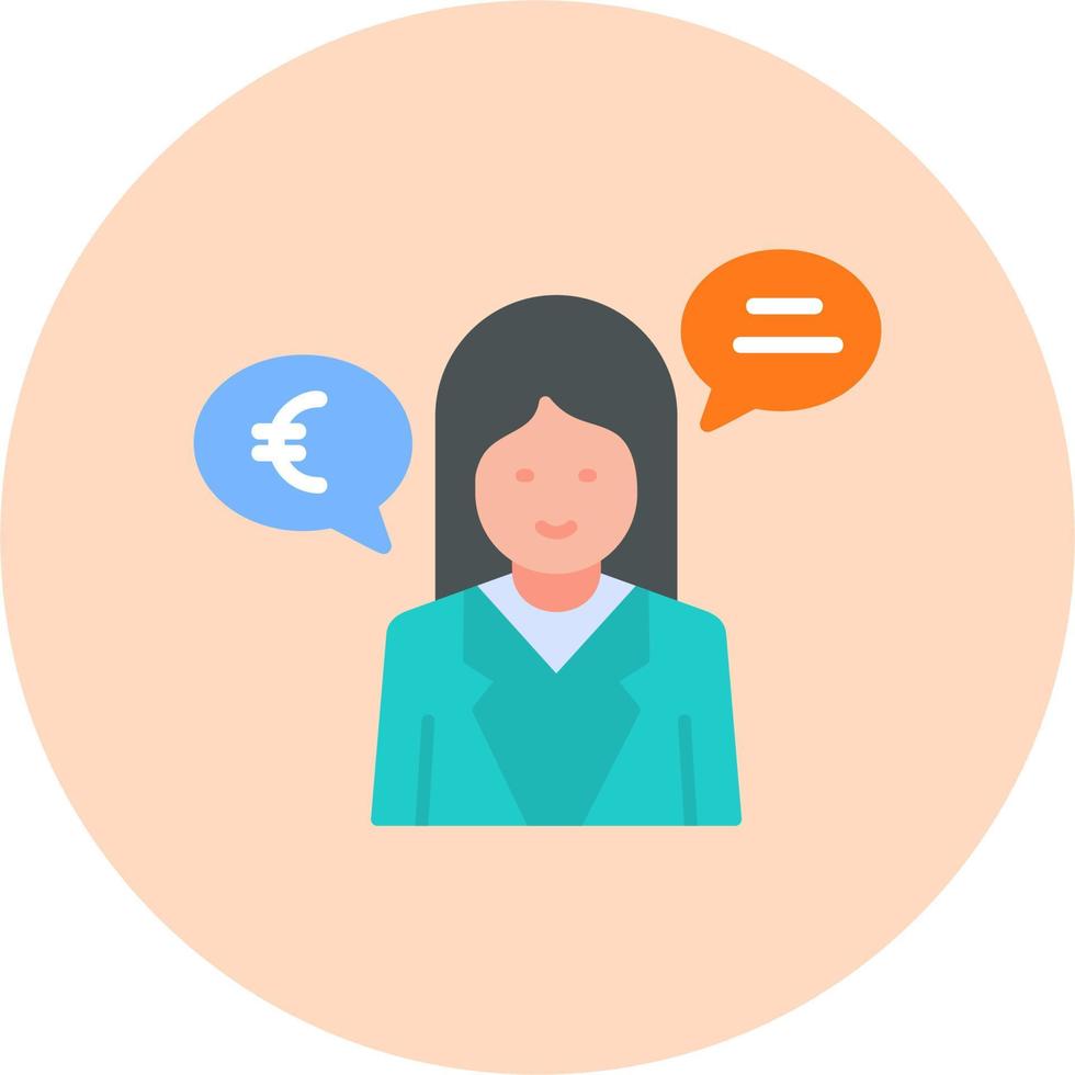 Accountant Vector Icon