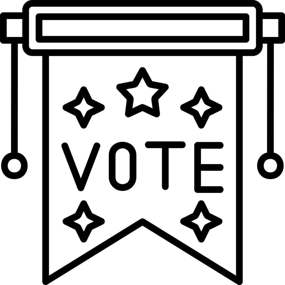 Banner Vector Icon