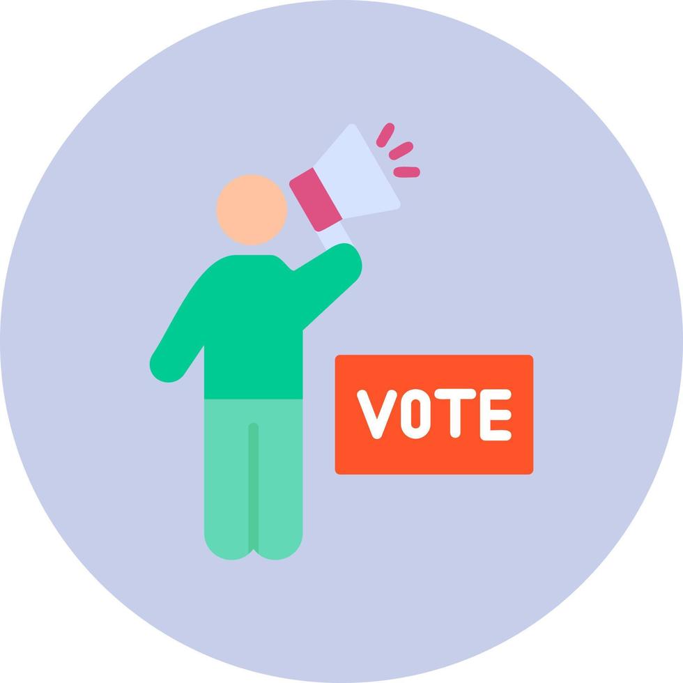 Voting campaign Vector Icon