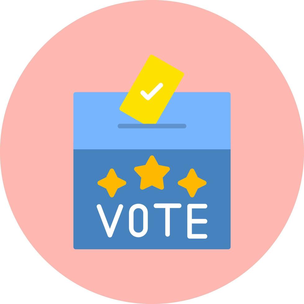 Voting Box Vector Icon