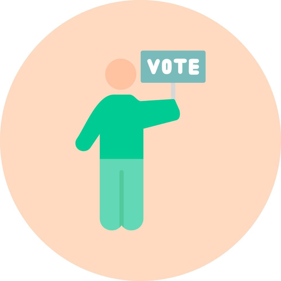 Voting campaign Vector Icon