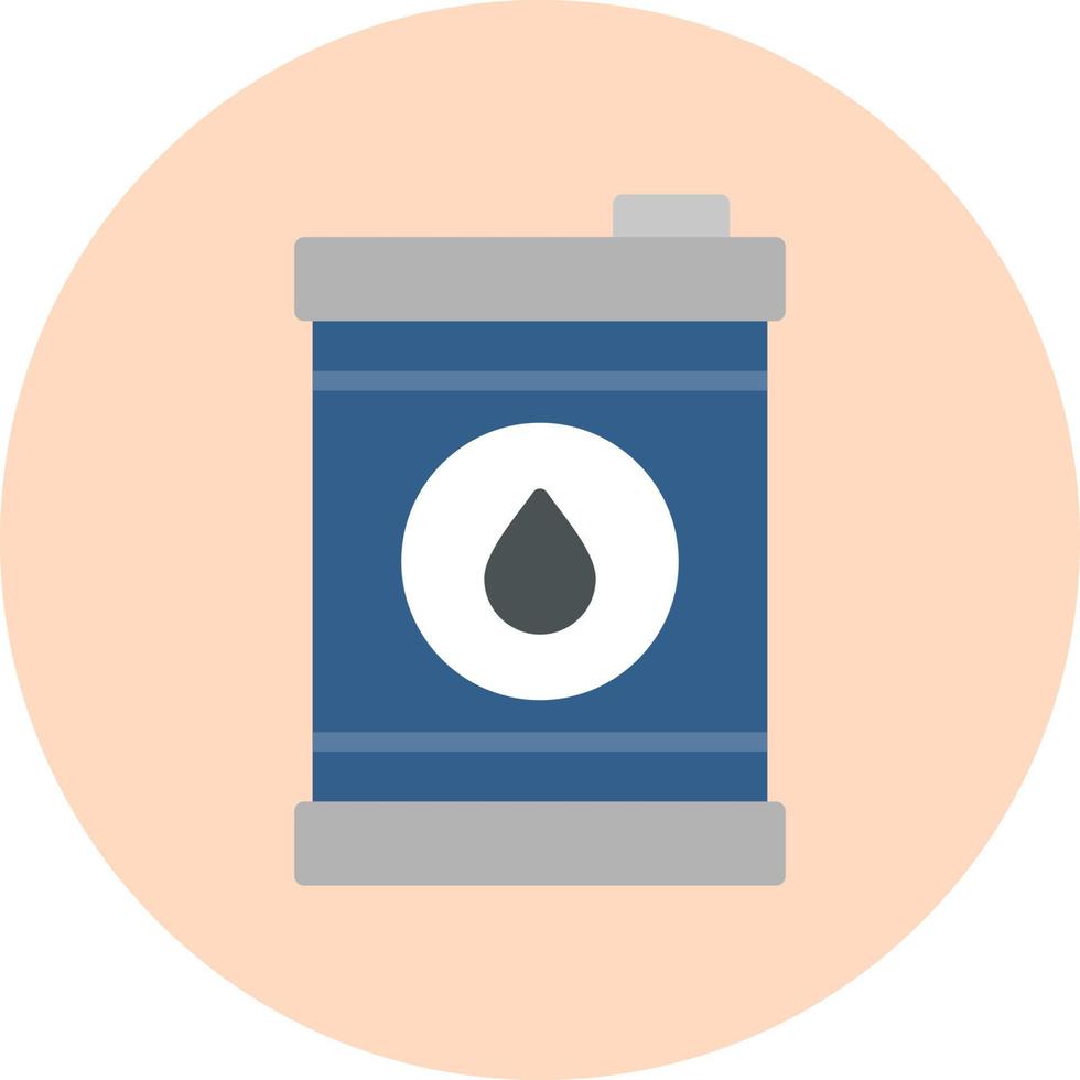 Oil Barrel Vector Icon