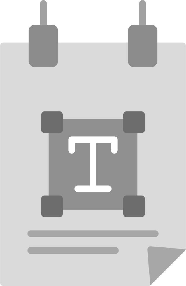 Poster Design Vector Icon