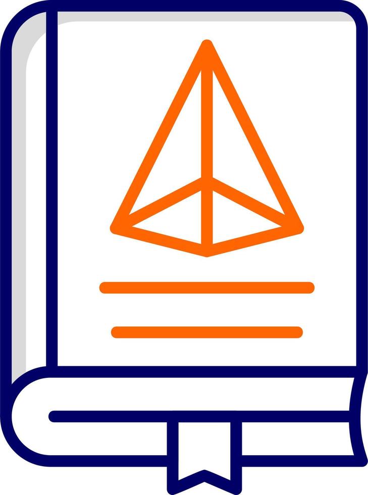 Trigonometry Book Vector Icon