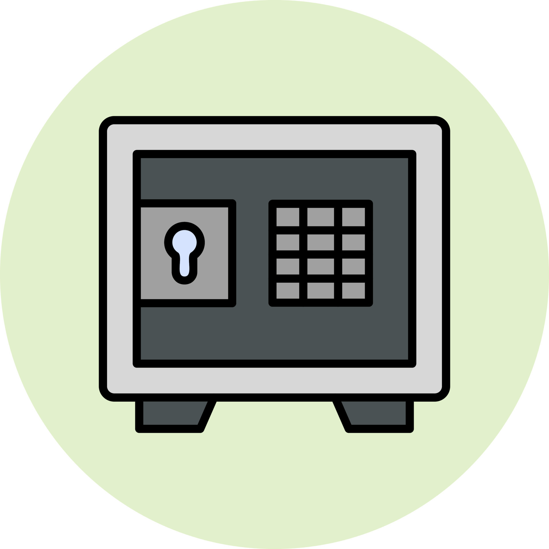 Safe Box Vector Icon 20333270 Vector Art at Vecteezy